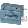 Front rotary operator standard with door interlock IEC IP30/40 24V DC illum. kit.. 3VA94670EK23