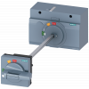 Door mounted rotary operator standard IEC IP65 with door interlock, accessories for: 3V.. 3VA94670FK21