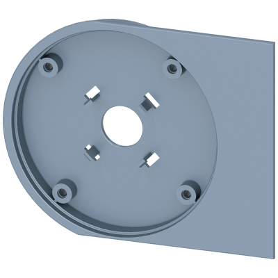 Aux switch module rot op mech Mounting adapter for Sidewall rot op Accessory for: 3VA1 400/630 3VA2 100/160/250/400/630. 3VA94670GX01