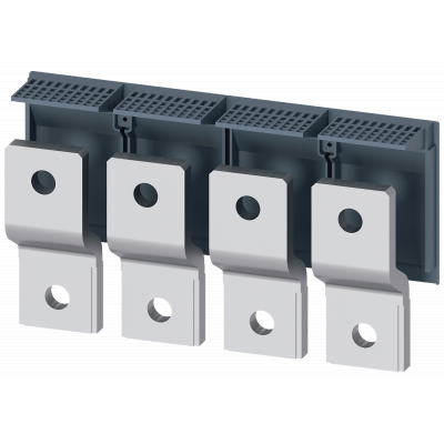 Front bus connectors extended, 4 units, accessories for: 3VA6 400/600.. 3VA94740QB00