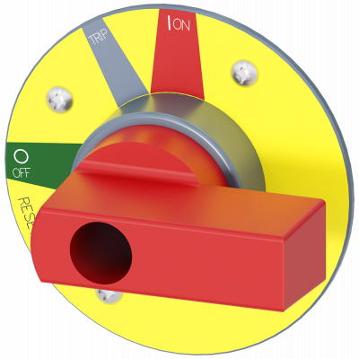 Supplementary handle for door mounted rotary operator emerg. off, accessories for: 3VA6 150/250.. 3VA94770GC05