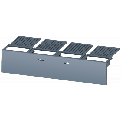 Terminal cover, 4-pole 1 unit, accessories for: 3VA2 400/630.. 3VA94810WD40