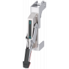 Operating unit with Bowden cable Max-Flex operator handle single steel, chrome-plated. 3VA99780CH82