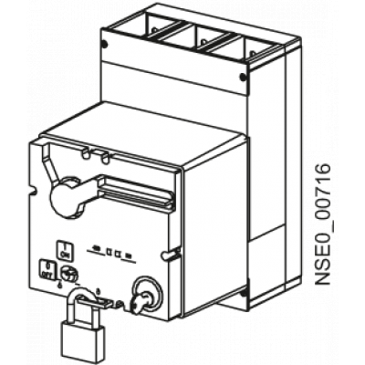 Accessory for VL160X, VL160, VL250 motorized operating mechanism with spring energy store 24 V DC.. 3VL93003MJ00