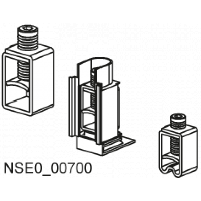 АКСЕССУАР ДЛЯ VL400 BOX TERMINALS COMPRISES 3 BOX TERMINALS AND TERMINAL COVER 3-ПОЛ.. 3VL94604TN31