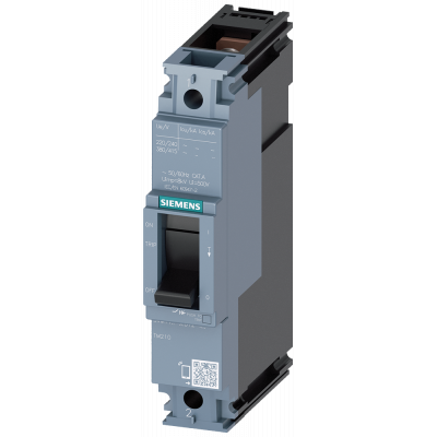 Circuit breaker 3VM1 IEC frame 160 breaking capacity class N Icu=25 kA @ 240 V 1-pole.. 3VM11123ED120AA0