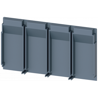 Insulating plate extended, 4-pole, 1 unit, accessories for: 3VM 100/160.. 3VM91110WJ40