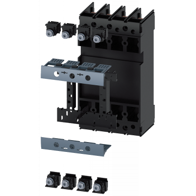 Plug-in unit, complete kit, accessories for: Circuit breakers, 4-pole 3VM 100/.. 3VM91140KP00