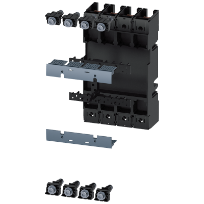 Plug-in unit, complete kit, accessories for: Circuit breakers, 4-pole 3VM 250.. 3VM92140KP00