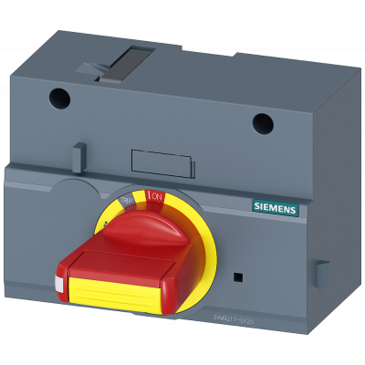 Front rotary operator emerg. off with door interlock IEC IP30/40, accessories for: 3VM 250.. 3VM92170EK25