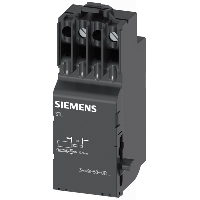 Shunt trip left 24V AC 50/60Hz/12-30V DC, accessories for: 3VM to 630A.. 3VM99080BL30