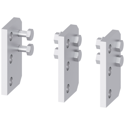 circ. cond. terminal 4x240 mm2 for CuAl cable lugs, mounting on rear vert. main circ. conn. 3 units f. guide frames accessory for circuit breaker 3WL1. 3VW90110AN71