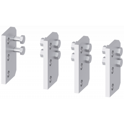 circ. cond. terminal 4x240 mm2 for CuAl cable lugs, mounting on rear vert. main circ. conn. 4 units f. guide frames accessory for circuit breaker 3WL1. 3VW90110AN72