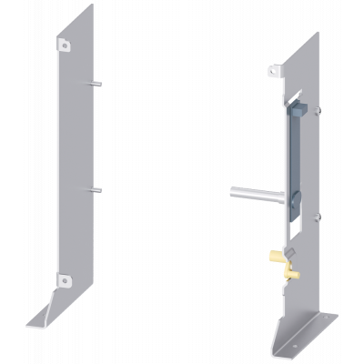 support for floor fixation circ. breaker feet – extnd w/ mech. trans. of switch position for fixed-mounted circ. breaker accessory for circuit breaker. 3VW90110BB52