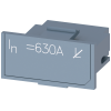 rating plug 630A L off overload protection L = OFF accessory for circuit breaker 3WL10 / 3VA27. 3VW90110LF55