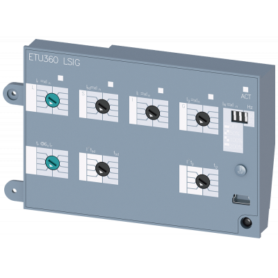 ETU360 Electronic Trip Unit LSIG with rotary coding switches accessory for circuit breaker 3WL10 / 3VA27. 3VW90127AA00