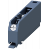 Terminal, removable, 2-pole, screw terminals up to 2x1.5 mm2 or 1x2.5 mm2. 3ZY11211BA00