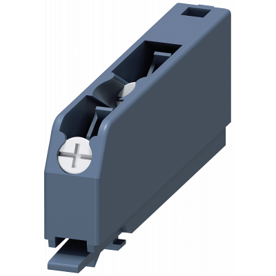 Terminal, removable, 2-pole, screw terminals up to 2x1.5 mm2 or 1x2.5 mm2. 3ZY11211BA00