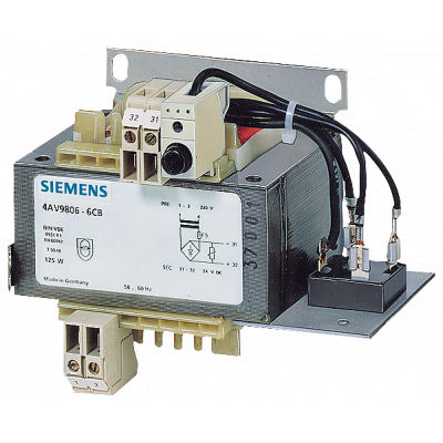 Power supply (unfiltered), 1-ph. PN(kW) 0.2, Upri=230 V, Usec (V DC): 24. 4AV98067CB002N