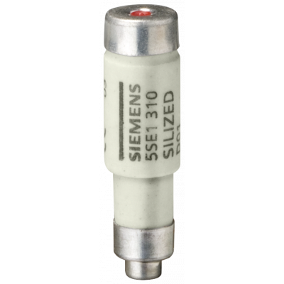 SILIZED fuse link 400V gR, semiconductor protection size D01 10 A. 5SE1310