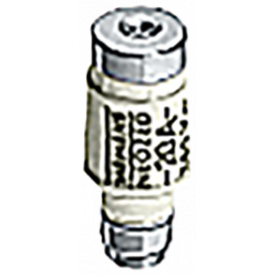 NEOZED fuse link 400 V gG, size D01, 2 A, with tinned contact caps. 5SE2302