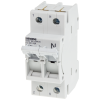 MINIZED, fuse switch disconnector, D01, 2-pole, 1P+N, In: 16 A, Un AC: 230 V. 5SG76510KK16