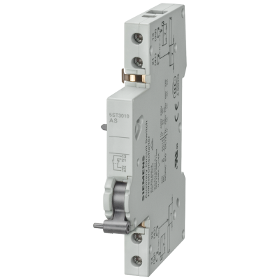 Auxiliary current switch 2 NO for MCB. 5SL, 5SY, 5SP incorporated switch 5TL1, RCBO 5SU1, RCCB 5SV. 5ST3011