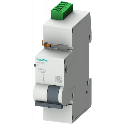 Remote controlled mechanism Basic 30 V AC/48 V DC, 1.5MW, for MCBs, RCCBs, RCBOs up to 3P. 5ST3053