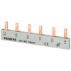 Pin busbar, 10 mm² connection: 3 x 2-phase safe to touch. 5ST3607