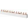 Pin busbar 3-phase, 1016 mm long safe to touch, 18 mm² without end caps.. 5ST37100HG