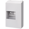 Terminal cover, gray IP40, for flush mounting for built-in units 4, 5MW max. .. 5SW3005