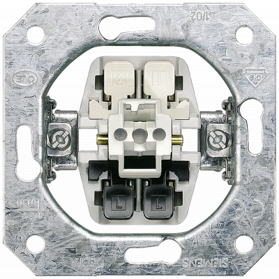 DELTA switch insert FM, intermediate switch 10 A 250 V. 5TA2117