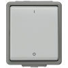 DELTA flaeche IP44, surface-m. dark gray/light gray OFF switch 3-pole, 16 A 400 V with IO symbols.. 5TA4753