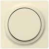 DELTA i-system, electrical white cover plate for dimmers with rotary knob 55x 55 mm. 5TC8901