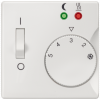 DELTA i-system, titanium white_x000D_ cover room temperature controller_x000D_ direct floor heating.. 5TC9225