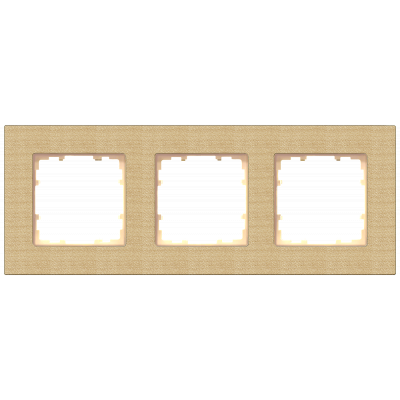 DELTA miro frame 3x real wood, type of wood beech, dimensions 232x 90 mm. 5TG11034