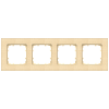 DELTA miro frame 4x real wood, type of wood maple, dimensions 303x 90 mm. 5TG11043