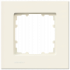 DELTA miro frame 1x dimensions 90x 90 mm electrical white. 5TG11113