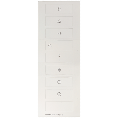 DELTA i-system pictogram sheet for rocker "OFF". 5TG1136