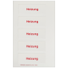 DELTA i-system pictogram sheet for labeling field insert for rocker heating emerg.. 5TG1138