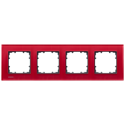 DELTA miro glass frame 4x real glass ORIENT 303x 90 mm. 5TG12043