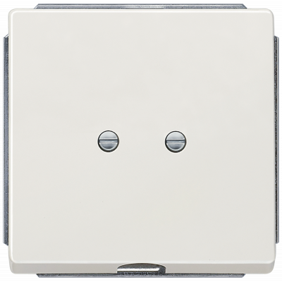 DELTA style, platinum metallic outlet cover, 68x 68 mm. 5TG13351