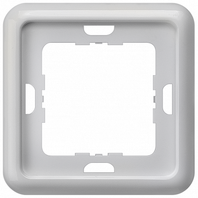 DELTA profil, silver frame, 1x, 80x 80 mm. 5TG1771