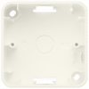 DELTA profil, titanium white surface-mounted enclosure, 1 connection 80x 80x 42.5 mm. 5TG1825