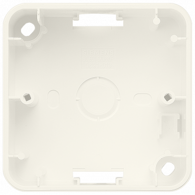 DELTA profil, titanium white surface-mounted enclosure, 1 connection 80x 80x 42.5 mm. 5TG1825