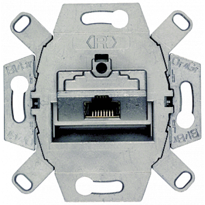 DELTA UAE connection socket 1 x 8-pole RJ45 Cat. 6 E compact.. 5TG20261