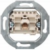 UAE connection socket Cat. 3, 1 x 8-pole with inclined outlet RJ11/12/45 with screw.. 5TG2417