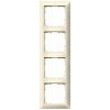 DELTA line, electrical white frame, 4x, 293x 80 mm. 5TG25840