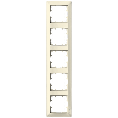 DELTA line, electrical white frame, 5x, 364x 80 mm. 5TG25850