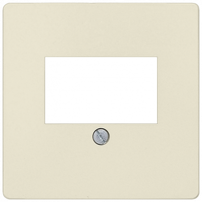 DELTA i-system cover plate 55 x 55 mm for TAE connection socket and loudspeaker.. 5TG25932